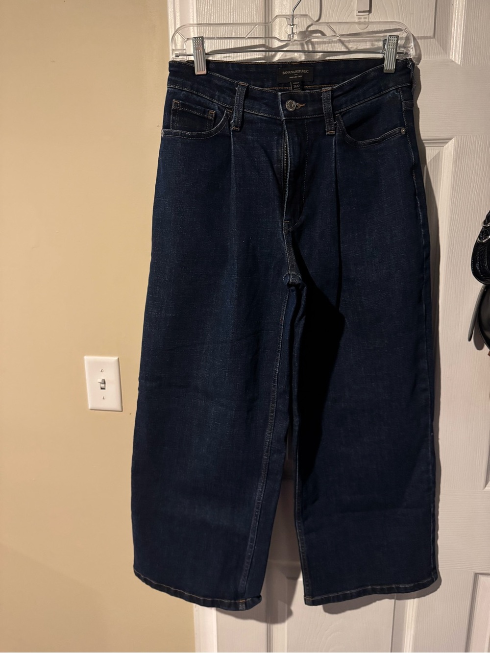 Women’s banana republic Dark Blue Wide-Leg Jeans